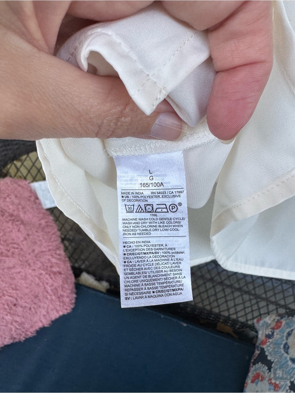 Old Navy Lace-Trim Satin Camisole - Ivory - Picture 7 of 8